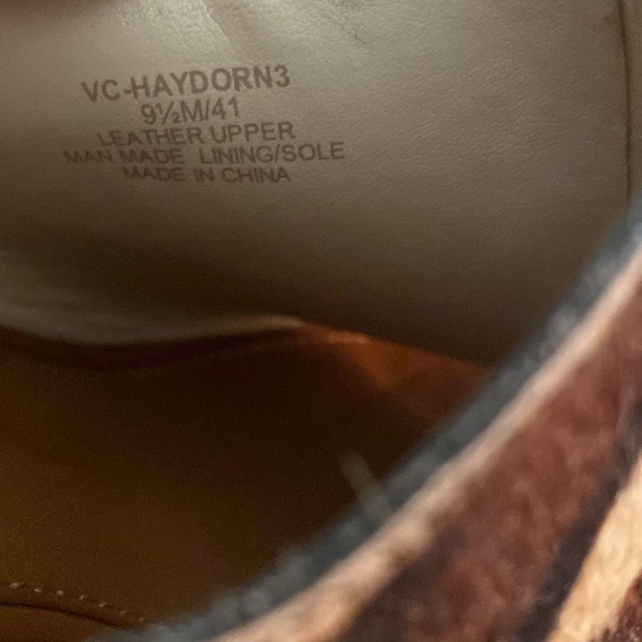 Vince Camuto 9.5 calf hair platform sandals - Picture 10 of 11